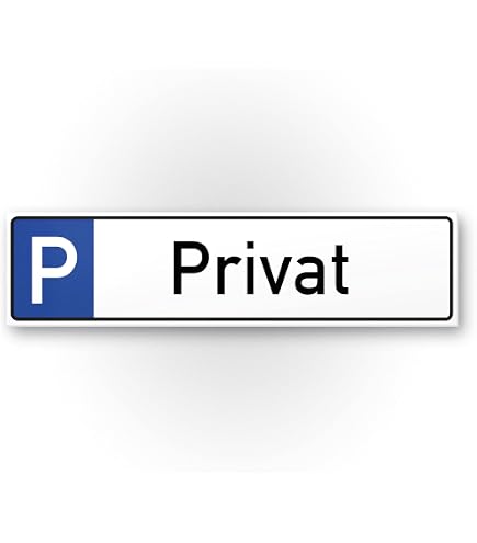 P Mitarbeiterparkplätze Schild, als Parkschild-Parkenschild oder als