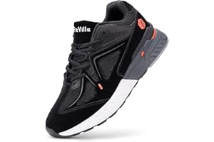 FitVille Damskie buty sportowe wsuwane bardzo szerokie dopasowanie lekkie mokasyny na co dzień wygodne buty do chodzenia