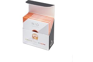 NIO COCKTAILS – Pre-Mixed Negroni, Ready to Drink, Box Containing 5 x 10 cl Negroni Drinks (Tanqueray Gin, Cocchi Vermouth, Campari Bitter, Angostura, 22% ABV), 50 cl