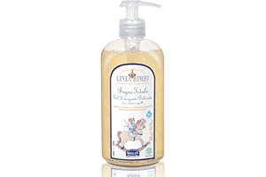 Helan, Linea Bimbi BIO, Gel Detergente Delicato, Bagnoschiuma e Shampoo per Neonati con Proteine di Mandorle Dolci e dagli Estratti di Fiori di Calendula e Camomilla, 500ml