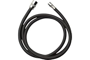 Deante Nylonschlauch für Wasserhahn mit herausziehbarem Auslauf ANW 257N, schwarz