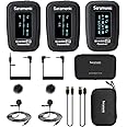 Saramonic Blink 500 Pro B2 Advanced 2.4 GHz 2-Person Wireless Clip-On Microphone System with Lavaliers for Cameras, Mobile Devices and More, BLINK500PROB2