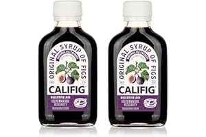 Califig Syrup of Figs | Two pack | Natural Digestive Aid | Vegan | With Fig Extract | Helps Maintain Regularity | 2 X 100 ml
