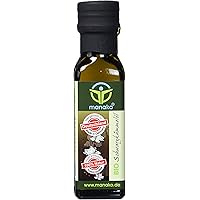 manako BIO Schwarzkümmelöl, kaltgepresst, 100% rein, 100 ml Glasflasche (1 x 0,1 l)