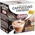 Crastan Capsule Compatibili Dolce Gusto - Cappuccino Cremoso da zuccherare (capsula singola) - 1 confezione da 10 capsule