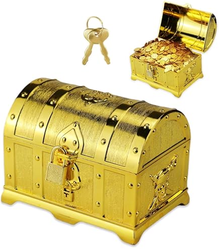 12 Pièces; Barres D'or Faux Bar Boîte-cadeau Doré Fête Faveur