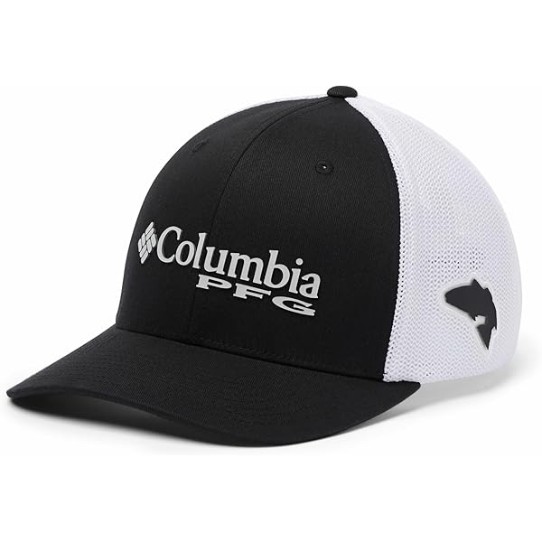 Pacific Headwear 404M Trucker PacFlex Cap - Columbia Blue/White, Mesh Back Baseball Hat - View #5