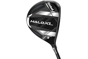 Cleveland Golf Launcher Halo XL Fairway Club de Golf pour Hommes, Noir