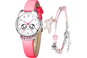 KDM Kids Watch Waterproof Analogue Watches for Girls Children Sports Time Teaching Watches Children's Day Birthdays Gifts