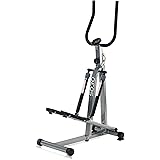 JK Fitness 5030 Stepper Richiudibile, 75 x 41,5 x 131 cm, Argento/Nero