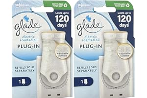 2 x Glade Electric Scented Oil Plug in UK 3 pin Holder/Unit/Device