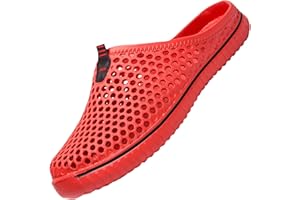 SAGUARO Uomo Donna Spiaggia Traspirante Pantofole Leggero Flessibile Estate Sandali Anti-scivoloso Unisex Clogs Piscina Slippers 36-45EU
