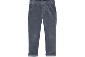 VERTBAUDET Pantalon en Velours côtelé garçon Facile à Enfiler