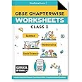 Gurukul By Oswal CBSE Chapterwise Worksheets Class 10 Exam 2026 - Maths, Science, and Social Science (Competency Based Questions, MCQs, Case Based Qs, Assertion & Reasoning Based Qs)