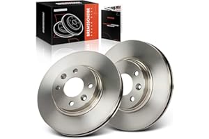 Frankberg 2x Brake Disc Front Axle Compatible with Fortwo Coupe 453 Electric 2014-2023 Clio IV BH 0.9L-1.5L 2012-2023 Twingo III BCA BCM 0.9L 1.0L 2014-2023 Replace# 402063149R