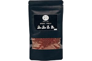 EKNA Fred&Fred Spices - Greek Freak Gyros Spice - Bolsa de 120g de mezcla de especias - Especia para parrilla ideal para marinar - Mezcla de especias para cerdo