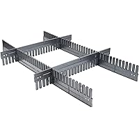 4 Stk. Gefachteiler, Trennkamm, Steckleisten zur Unterteilung von Paletten 1150 u. 750 mm lang, 180 mm hoch, 15mm Stärke…