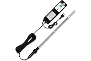 WAGNER GREEN ALLES FÜR DEN GARTENTEICH Wagner Green UVC Tauchstrahler 3-tgl. Bausatz mit Betriebsstundenzähler, UVC Teichklärer Lampe für den Gartenteich Koiteich Filter zur Entkeimung und Algenvernichter (80 Watt Amalgam 3-TLG. Bausatz)