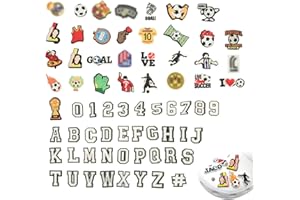 Flewdart Zapatos Charm Letra Alfabeto A-Z Numero 0-9 70pcs, Pins Adornos Letra Chicos deportistas Para Crocs Shoe Charm Accesorios Diy Para Mujeres Niños