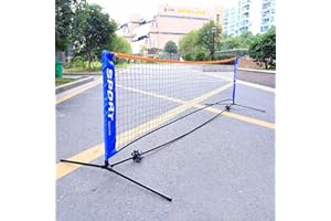 GYKLY Bloc de Tennis Mobile Filet de Tennis Pliable Portable Filet de Tennis Simple pour Enfants Filet de Volleyball