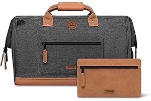 CABAÏA CABAIA - Sac de Voyage Duffle Adventurer 36L - Compatible Bagage Cabine 45x30x29 - Déperlant & Certifié Vegan - 2 Poches - Compartiment à Chaussures - Sac Week-End, Sac de Sport