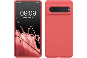 kwmobile Carcasa Compatible con Google Pixel 7 Funda - Case TPU y Silicona antigolpes - Apto Carga inalámbrica - Dolce Vita