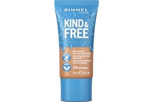 RIMMEL LONDON Rimmel Kind & Free Base de Maquillaje, Loción, Tono 150 Rose Vanilla, 30 ml