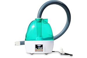 ZOOTEC River Systems Umidificatore per Incubatrice Uova, Nebulizzatore Automatico Digitale Ad Ultrasuoni, Igrometro, Regolatore umidità, Adatto per Tutte Le Incubatrici Medie - Made in Italy