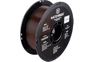HATCHBOX PETG 3D Printer Filament, Dimensional Accuracy +/- 0.03 mm, 1 kg Spool, 1.75 mm