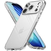 Ehr. iPhone 17 Pro Max Uyumlu Kamera Korumalı Darbe &Ouml;nleyici Arka Kapak, 2mm Kalınlaştırılmış Şeffaf Silikon Kılıf