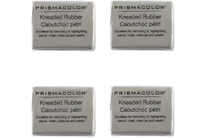Prismacolor Premier Kneaded Rubber Eraser, Large, 4 PACK