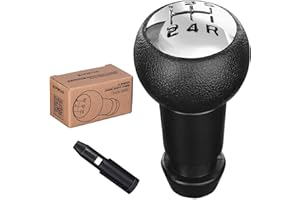 Spurtar Pommeau de levier de vitesses manuel 5 vitesses pour Peugeot 106 107 207 301 307 308 407 408 508 3008 1007 / CITROEN 