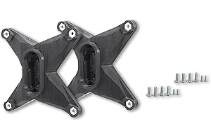 3IDEE Pack d'adaptateurs VESA Compatible avec MSI Optix (G241, G241VC, MAG341CQ, G27C, G27C4, G27CQ4, G27C2, AG32C, AG32CQ) - kit de vis Inclus - 75x75mm (2-Pack)