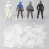 FIGURESLAB Star Was Black Serisi 6" Aksiyon Fig&uuml;r&uuml; Standı, 1/12 &Ouml;l&ccedil;ekli Orijinal Destek Teşhir Ayakları Pegli Standlar, Fig&uuml;r