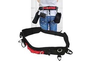 ciciglow Gebrauchsgürtel, Kamera Taille, Nylon Fotografie Gurt mit Haken, Doppel D Ente, Verstellbarer Kamerahalter Gürtel Zum Aufhängen von Stativ, Einbeinstativ, Kameratasche, Objektivtasche