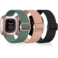 Charlam Bracelet Métal Pour Fitbit Charge 6 / Charge 5 – Acier Inoxydable, Fermoir Magnétique Réglable – Design X (Argent