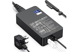 BOBOTECK Surface Charger,102W Microsoft Surface Charger for Surface Pro 3/4/5/6/7/7+/8/9, Surface Laptop 1/2/3/4/5/6/7, Surface Book 1/2/3, Surface Go 1/2/3/4, Surface LaptopGo 1/2/3, Surface Laptop Studio