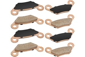 JAVIK Front & Rear Brake Pads Sintered for John Deere Gator XUV 620i 850D TX HPX 615E 815E Gas Diesel OEM# AM141182