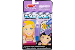 Melissa & Doug Water Wow! Smink och manikyrer | aktivitetsbräda | resor