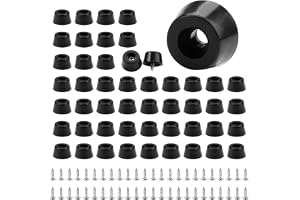 50 gummifötter för skärbräda – 15 x 8 mm