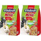 Vitakraft Men&uuml; Tavşan Yemi 1000 G 2li paket