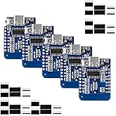diymore 5 Stück für ESP8266 NodeMCU für ESP8266 NodeMCU Module für ESP8266 12F WiFi Module CH340G für ESP8266 USB C