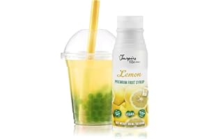 THE INSPIRE FOOD COMPANY Sciroppo di frutta per Bubble Tea - 300ml - Limone - 100% vegano e senza glutine
