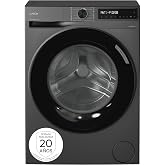Candy ProWash 500 BR 49SBL8G-S, Washing Machine 9 kg, 1400 RPM, Digital Display, WIFI Connectivity, 16 Cycles, Inverter Motor