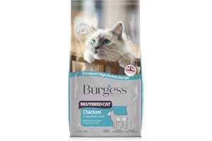 BURGESS CAT Burgess Dry Neutered Cat Food, 10kg