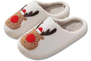 TOPALL Ciabatte Donna Invernali,Pantofole Donna Casa,Morbide Ciabatte Babbucce Slip Comode da Inverno