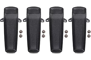 Ersatz Gürtelclip für HYT Hytera PD600 PD700 PD780 PD788 PD980 PT 580H TC 720S TC 700 TC 780 TC 3000G, 4 Stück Tragbarer Radio Gürtelclip
