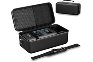 ProCase Hard Travel Case for Anker SOLIX C200 DC/MARBERO 88Wh Power Bank Station, Outdoor Carrying Storage Bag for 192Wh 60,000mAh Portable Power Station 200W Solar Generator with Adjustable Strap