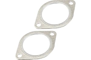 X AUTOHAUX 2pcs Car Exhaust Pipe Flange Gasket Seal Replacement 18307553603