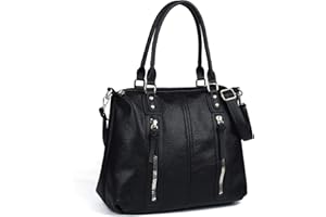 Gladdon Hobo Bags for Women Large Capacity Top Handle Bags with Multi Pocket Tote Shoulder Handbags Faux Leather Crossbody Bag for Work School Travel